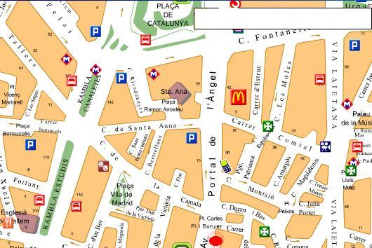 Situation of the Cathedral Apartment